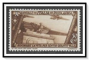 Italy #C40 Airmail NG