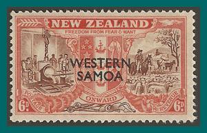 Samoa 1946 Peace, 6d MNH  193,SG217