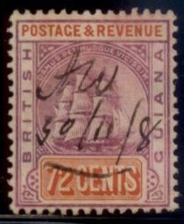 British Guiana 1905 SC# 169 Used E90