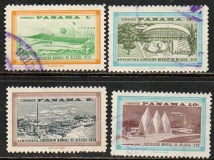 Panama Sc #418-421 Used