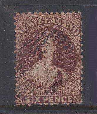 New Zealand FFQ Chalon 6d SG 122 FU