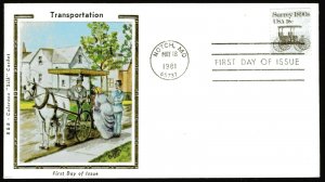 1907 18c Surrey FDC Colorano/R&R cachet May 18, 1981