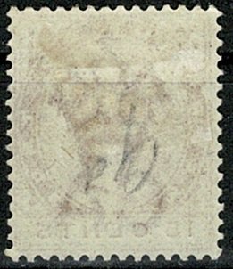 MAURITIUS QV 1883-94 15c CHESTNUT UNUSED (MH) SG107 Wmk.CROWN CA VGC