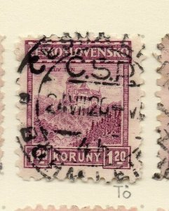 Czechoslovakia 1926-27 Issue Fine Used 1.20k. NW-148600