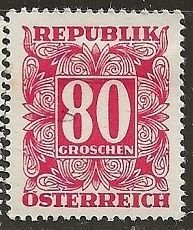 Austria ^  Scott # J245 - MH