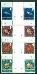 Falkland Is Deps 1984 Crustaceans gutter prs.MUH lot58859