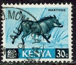 Kenya; 1966: Sc. # 24: Used Single Stamp