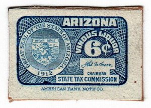 (I.B) US State Revenue : Vinous Liquor 6c (Arizona)