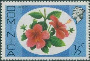 Dominica 1975 SG490 ½c Hibiscus MNH