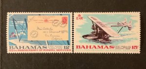 Stamps Bahamas Scott #288-9 never hinged