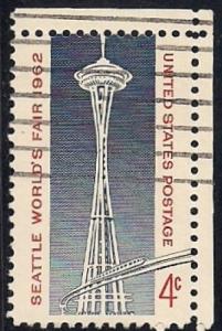 1196 4 cents Seattle World's Fair (1962) Stamp used XF