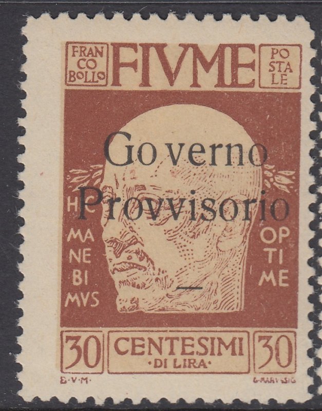 ITALY - Fiume - Sassone n.149-157 +159  cv 85$ - MH*