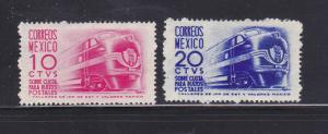 Mexico Q7-Q8 Set MH Trains, Locomotives