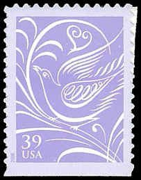 PCBstamps   US #3998 39c Dove facing left, MNH, (8)