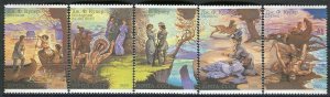 6009 - RUSSIA 1989 - James Fenimore Cooper's Novels - MNH Set