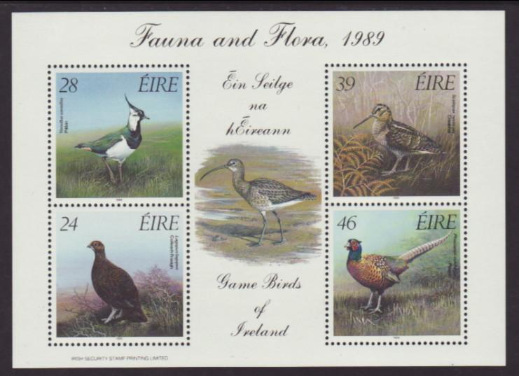 Ireland 758a Birds Souvenir Sheet MNH VF