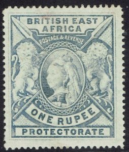 BRITISH EAST AFRICA 1897 QV LIONS 1R