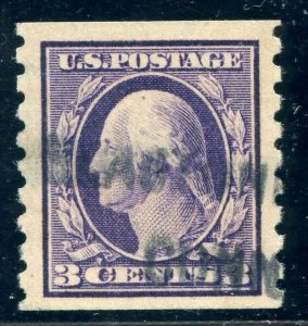 US SCOTT #394, Used-XF-Jumbo Graded 90J PSE and PF Certificate (DFP)