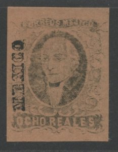 Mexico 11 * mint og HR cv $375 MEXICO ovpt. Huge margins (2210 16)