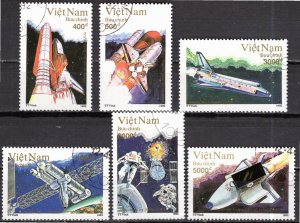 Vietnam; 1992: Sc. # 2356-2361: Used CTO Cpl. Set