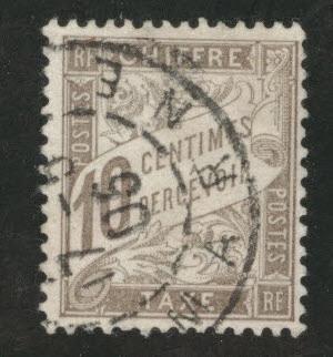 Tunis Tunisia Scott J4 used 1901 postage due