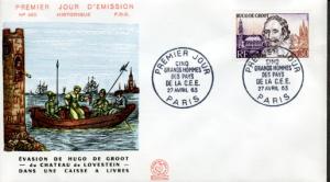 France 1963 FDC!