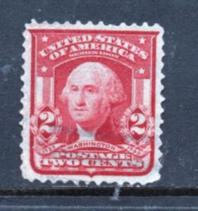 Scott #  319F  Type 2  USED single