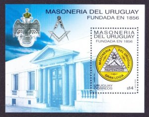 2003 Uruguay 2774/B94 Coats of Arms - Freemasonry of Uruguay