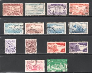 Syria  #C124,C127,C130,C149,C159-61,C167,C175-6,C180C182-3,C246  Used... 6160095