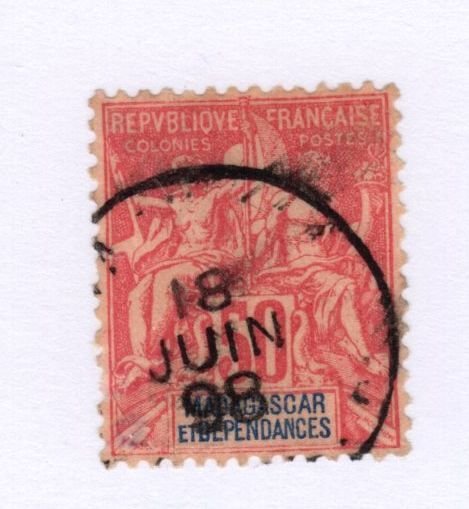 Madagascar #43 Used - Stamp - CAT VALUE $3.00