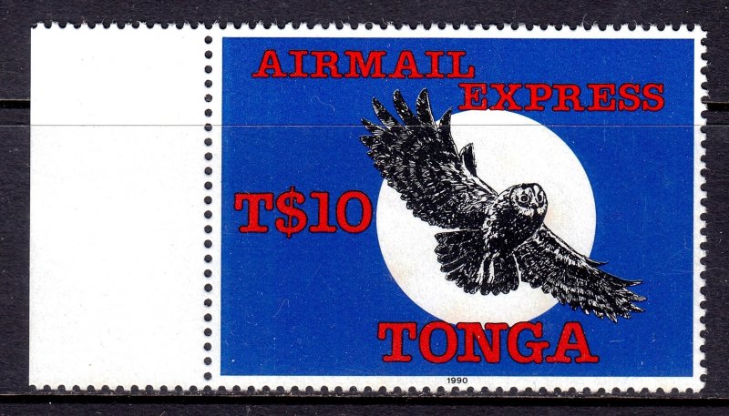 Tonga 1990 Owl - Airmail Express $10 Mint MNH SG E1 SC CE1 CV $17