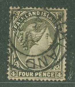 Falkland Islands #6b Used Single (Queen)