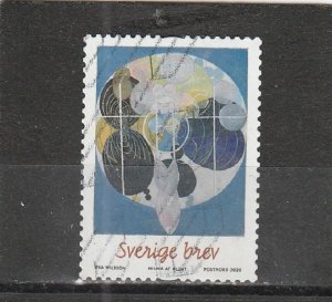 Sweden  Scott#  2857  Used  (2020 Hilma af Klint Painting)