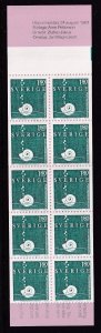 Sweden 1468a Booklet MNH VF