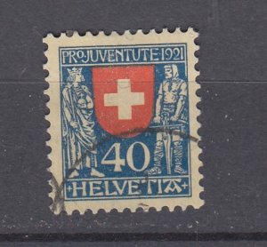 J48791 J LStamps 1921 switzerland used #b20