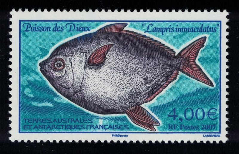 FSAT TAAF Fish Southern opah Lampris immaculatus 2007 MNH SG#581 MI#609