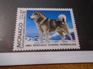Dogs :  Monaco  #  1366  MNH