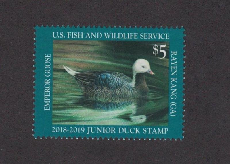 JDS26 - Junior Federal Duck Stamp. Single.  MNH. OG.    #02 JDS26