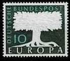 Germany,Sc.#772A MNH Europa: Stylized tree with wm