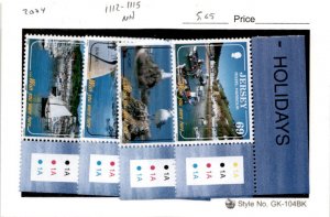 Jersey, Postage Stamp, #1112-1115 Mint NH, 2004 Tourism (AB)