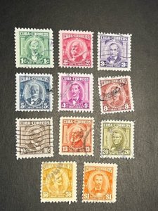 Cuba 519-528 used