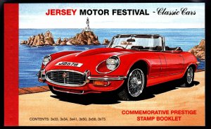 Jersey Motor Festival Prestige Booklet Scott 1169a x 3 post office fresh