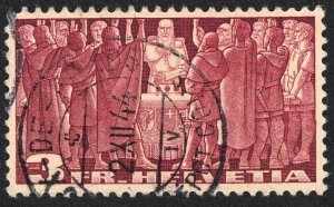 Switzerland, Scott # 244, used Cat = $ 8.25.  Lot 230860 -01