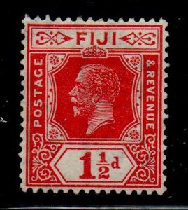 Fiji Sc 97 1927 1 1/2 d rose red  George V stamp mint