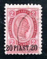 Austrian Offices in the Turkish Empire #29  F/VF, Used  CV $60.00  ...  0380030