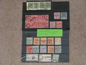 SMALL LOT OF EARLY IRELAND, MIXED GROUP, MOSTLY USED