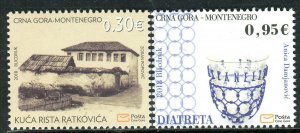 287 MONTENEGRO 2018 - Historical Heritage - MNH Set