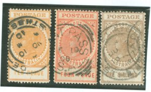 South Australia #139A/150/155 Used Single