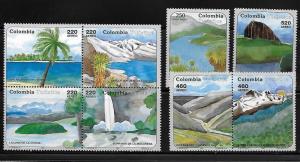 Colombia 1993 Tourism scenery MNH B10