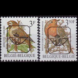 BELGIUM 1985 - Birds Opt. Set of 2 NH